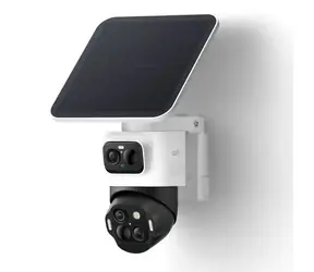 Anker Eufy S4 weiß / Outdoor-IP-Kamera mit Solarladung / 360° / microSD / WLAN / 4K