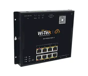 Wi-Tek WI-PCES310GF Cloud PoE-Switch 8x RJ45 + 2x SFP / 120 W