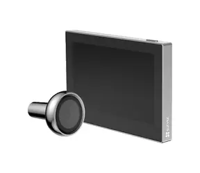 Ezviz HP2 Smart-Türklingel Schwarz / 146° / WLAN / 2K / 4,3"-Monitor / 2200 mAh