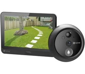 Ezviz HP4 Smart-Türspion Schwarz / 155° / WLAN / 2K / 4,3"-Monitor / 4600 mAh