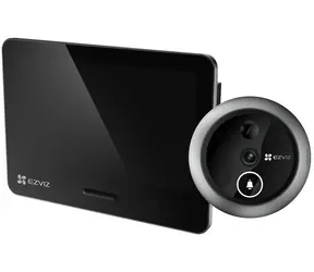 Ezviz EP4 Smart-Türklingel Silber / WLAN / 4K UHD 8 MP / 5,5"-Touchscreen / IP54
