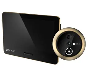 Ezviz EP4 Smart Doorbell Gold / Wi-Fi / 4K UHD 8 MP / 5,5" Touchscreen / IP54