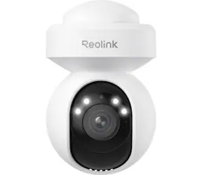 Ausgepackt - Reolink E-Serie E560, weiß / drehbare Outdoor-IP-Kamera / 3840 x 2160 / Mikrofon / IP64 / WLAN / Infrarot / microSD / ausgepackt