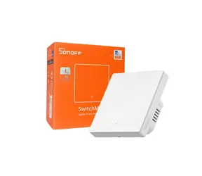 Ausgepackt - Sonoff ZBM5 SwitchMan Zigbee Smart-Wandschalter / 1-Taste / 86 mm / weiß / ausgepackt
