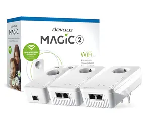 Ausgepackt - Devolo Magic 2 WiFi next / Starterkit / Powerline / Wi-Fi / 3x Adapter / 2x Gigabit LAN / ausgepackt