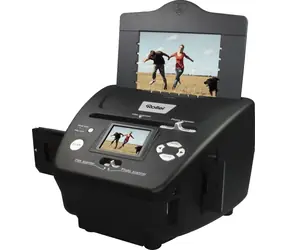 Rollei DF-S 240 SE schwarz / Scanner / Negative / Visitenkarten / Fotos / 5Mpx / 1800 DPI / 2,4" LCD / SDHC / USB