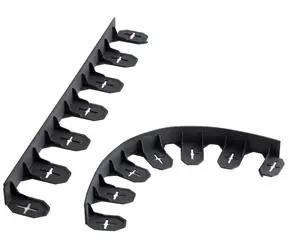 Prosperplast Bordüre 4,5 cm x 4,8 m Verdeckte Bordsteinkante schwarz