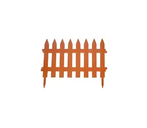 Prosperplast GARDEN CLASSIC 35 cm x 3,2 m Terrakotta 7 Stück / Zaun 