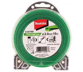 Makita E-01769 Nylonschnur 2,0 mm 15 m grün
