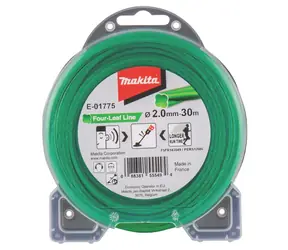 Makita E-01775 Nylonschnur 2,0 mm 30 m grün