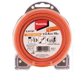 Makita E-01797 Nylonschnur 2,4 mm 15 m orange