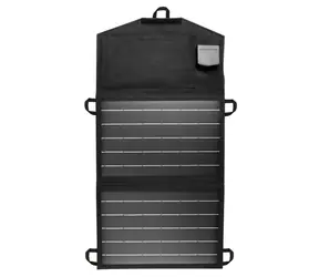 Neo Tools 90-140 / Tragbares Solarpanel mit Ladegerät / 15 W