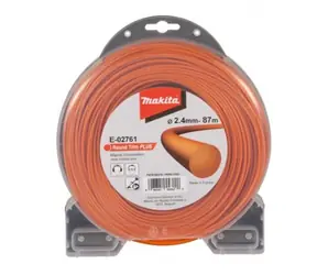 Makita E-02761 Schnur Nylon rund 2,4 mm 87 m orange