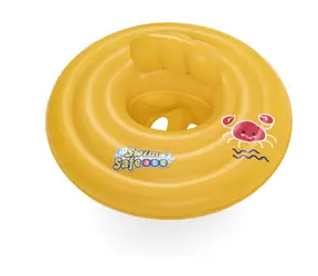 Bestway Aufblasbarer Babysitzring mit Rückenlehne - Durchmesser 69 cm