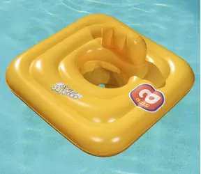 Bestway aufblasbarer Babysitz mit Rückenlehne - 76 x 76 cm