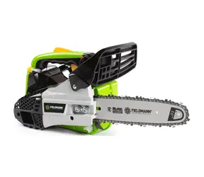 Fieldmann FZP 25410-B+FZO 701+FZ 9060 / Einhand-Benzinsäge + Handschuhe + Kanister / 2-Takt / 25,4 cm3 / 0,7 kW