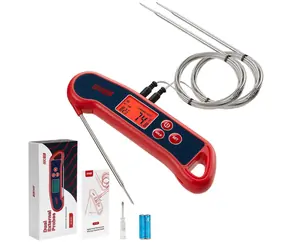 Inkbird Ultraschnelles Klappthermometer BG-HH2P + 2 Sonden