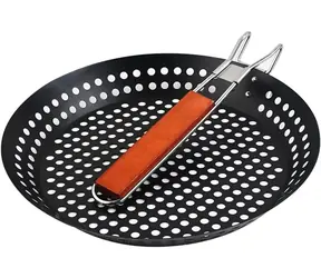 UG Grill Grillpfanne mit Klappgriff