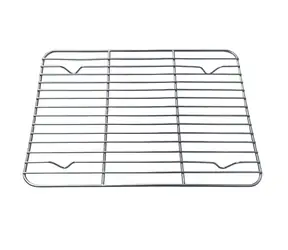 UG Grill Edelstahlgrill für Backblech 26x20cm Größe S