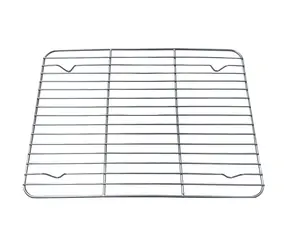 UG Grill Edelstahlgrill für Backblech 31x24cm Größe SM