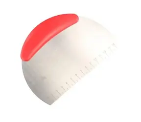 UG Grill Teigspachtel halbrund rot