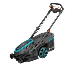Gardena 14646-65 Akku-Rasenmäher PowerMax Duo 46/36 V P4A / Schnittbreite 46 cm / Fangkorbvolumen 50 l / Mähfläche bis zu 600 m