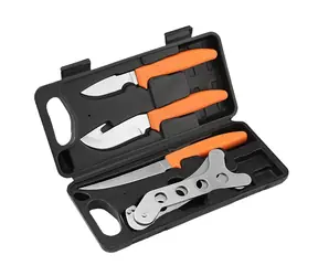 UG Grill 5-teiliges Jagdmesserset zur Wildverarbeitung