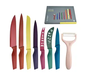 UG Grill Geschenkset mit 8 Küchenmessern