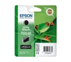 Epson Patrone T0548 Mattschwarz (Frosch)