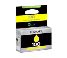 Lexmark Nr. 100 Original Tintenpatrone Gelb / 14N0902E