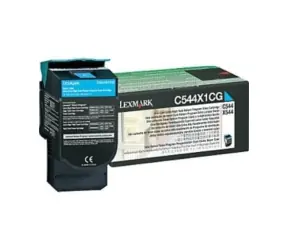 Lexmark C544 Original Toner Cyan / C544X1CG