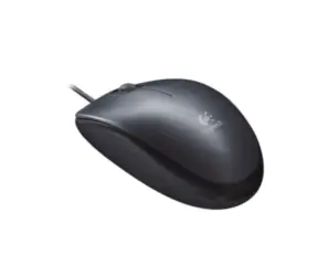 Logitech Maus M90, optisch, USB, 3 Tasten, schwarz, 1000dpi