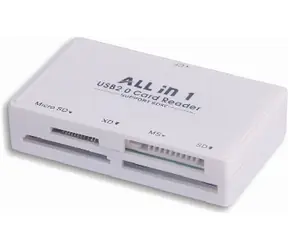 PremiumCord Kartenleser / extern / SDHC / USB 2.0 / Blau