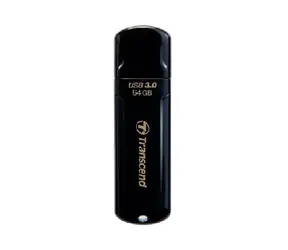 Transcend JetFlash 700 64GB schwarz / Flash Disk / USB 3.2 Gen 1 - (USB-A 3.0)
