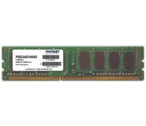 Patriot 4 GB (1 x 4 GB) 1600 MHz / DDR3 / CL11 / 1,5 V (8 x 512)