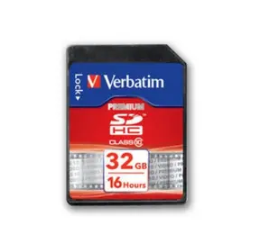 Verbatim SDHC 32 GB Speicherkarte / SECURE DIGITAL / Klasse 10