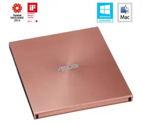 Asus SDRW-08U5S-U rosa / DVD±RW ext. Brenner / Slim / USB 2.0