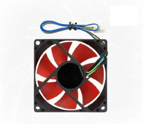 Airen FAN RedWings92 Cleverer Lüfter / 92 x 92 x 25 mm / 10-24,5 dBA / rot
