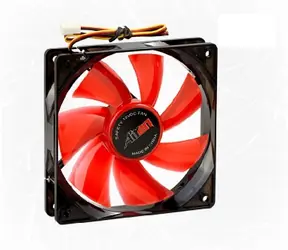 Airen FAN RedWings120 Lüfter / beleuchtete LED / 120 x 120 x 25 mm / 14,9 dBA / rot