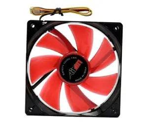 Airen FAN RedWings140 Lüfter / beleuchtete LED / 140 x 140 x 25 mm / 14,6 dBA / rot