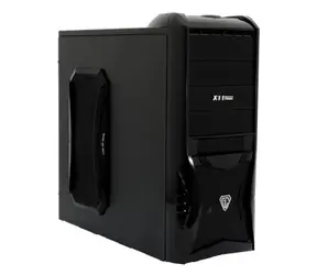 Airen GameComp 1 / Gehäuse / ohne Netzteil / ATX / USB 2.0 / HD Audio / Schwarz