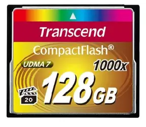 Transcend Compact Flash 128 GB Ultimate / CF / 128 GB / 1000x
