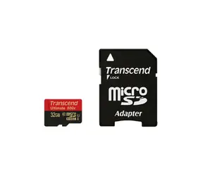 Transcend Micro SDHC-Karte 32 GB / Klasse 10 / UHS-I 600x / Lesen bis zu 90 MB/s)