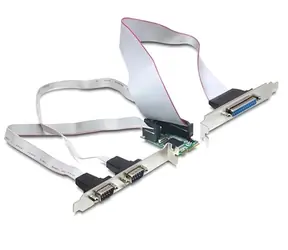 DeLock MiniPCIe I/O PCIe Full Size 2 x seriell RS-232 / 1 x parallel