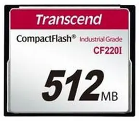 Transcend Compact Flash Karte 512 MB / für den industriellen Einsatz 