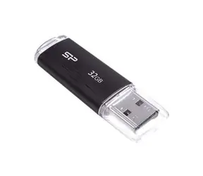 Silicon Power Ultima U02 / 32GB / Flash-Disk / USB 2.0 / schwarz