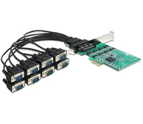 DeLock PCI Express Karte > 8 x serielle RS-232 High Speed 921K