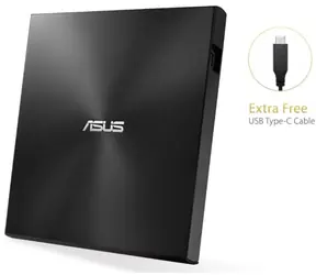 Asus SDRW-08U9M-U schwarz / schlank / USB 2.0 / USB-C
