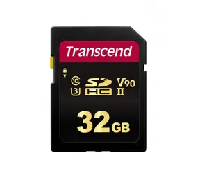 Transcend 700S 32 GB / SDHC / Klasse 10 / UHS-II U3 V90 / MLC / R: 285 MBit/s / W: 180 MBit/s