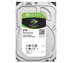 Seagate BarraCuda 8 TB / HDD / 3,5" SATA III / 5.400 U/min / 256 MB Cache / Bulk